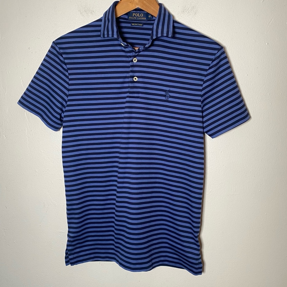 Polo by Ralph Lauren Blue Striped Men's Shirt